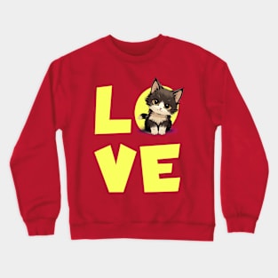 I love my kitten Crewneck Sweatshirt